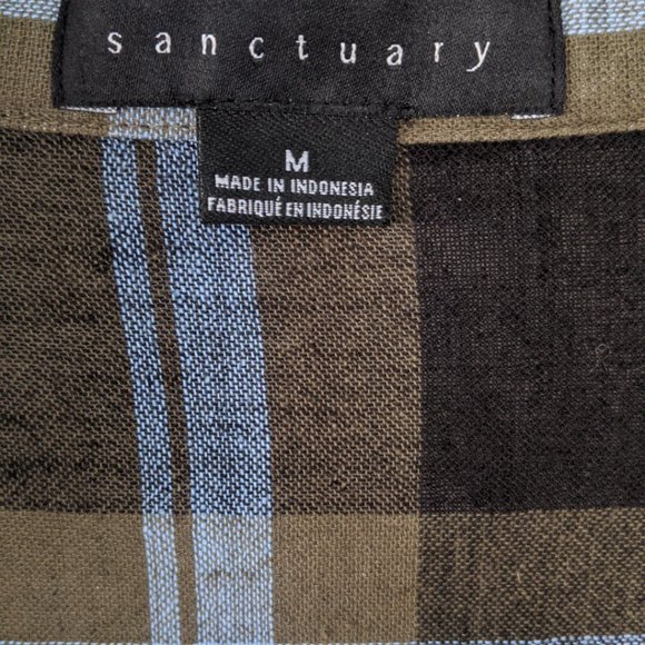 Sanctuary Girlfriend Plaid Flannel Shirt - Picture 5 of 6
